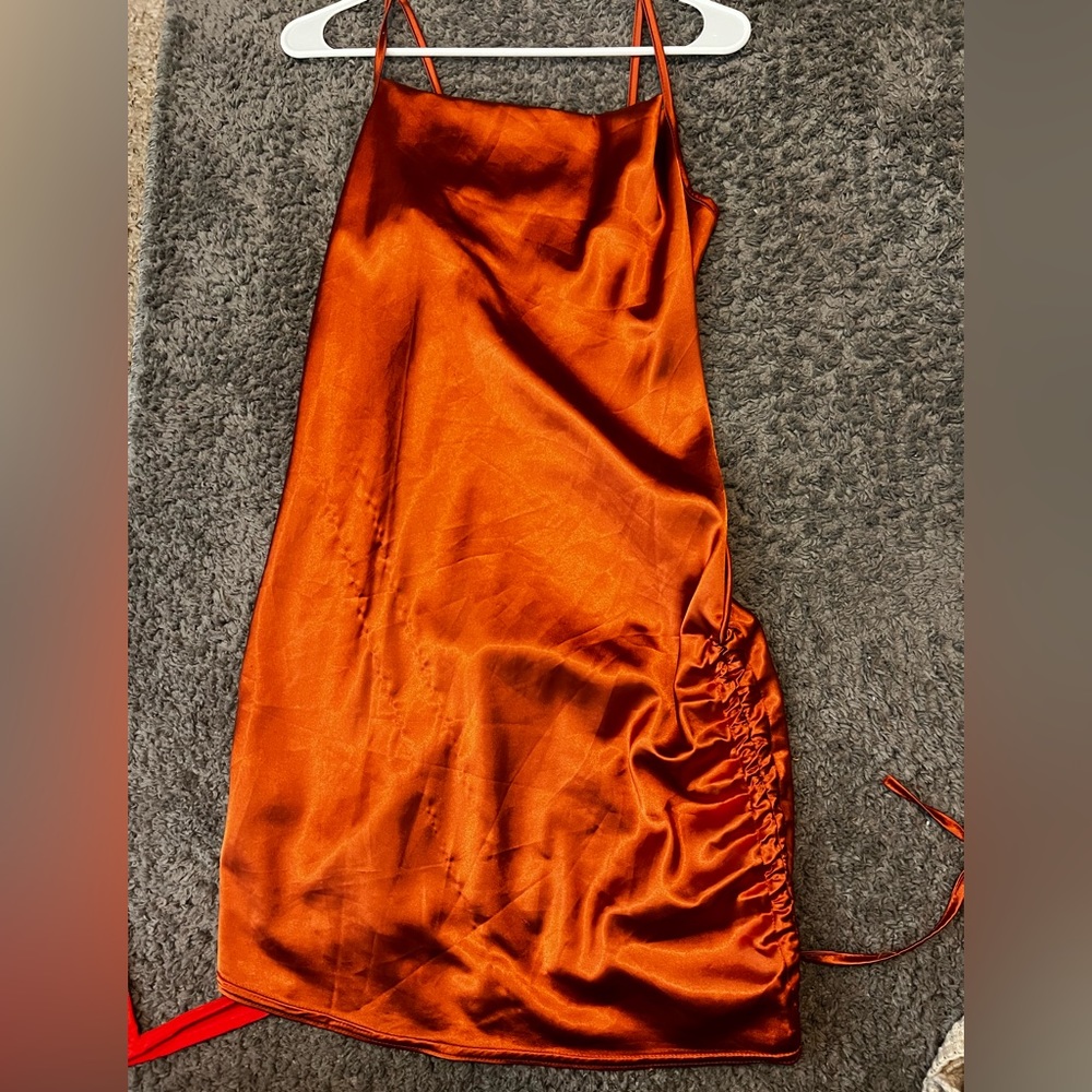 Beautiful orange dress